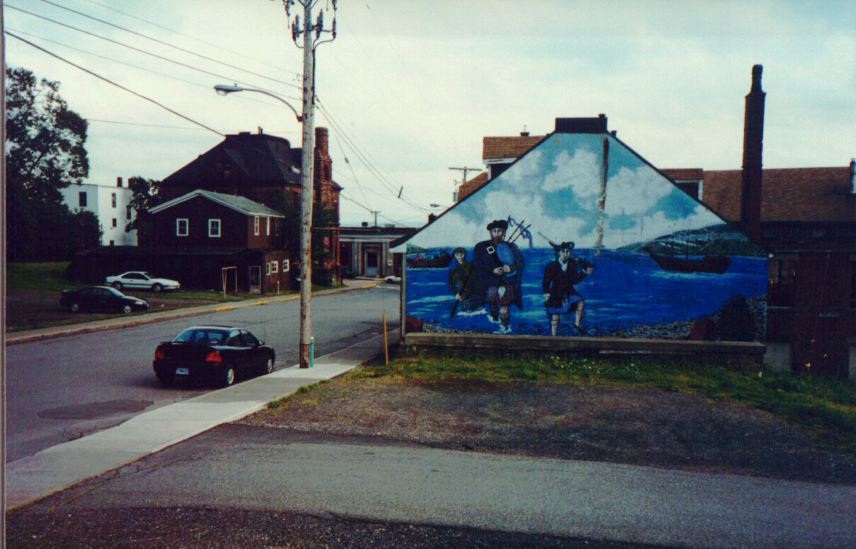 Mural in Pictou